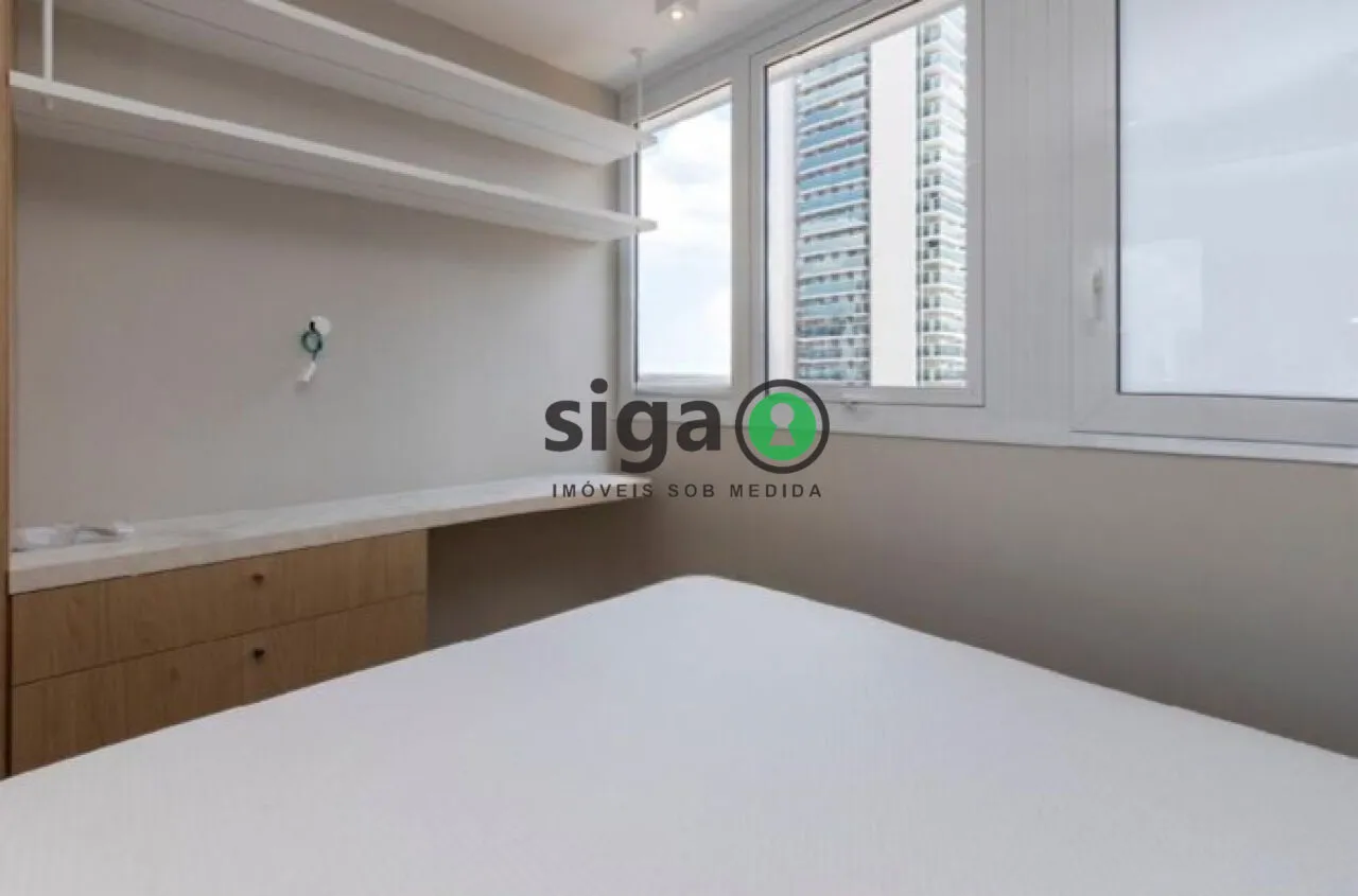 Imagem Apartamento á venda 38m² com 1 quarto, 1 vaga localizado no eixo Berrini x Chucrizaidan.