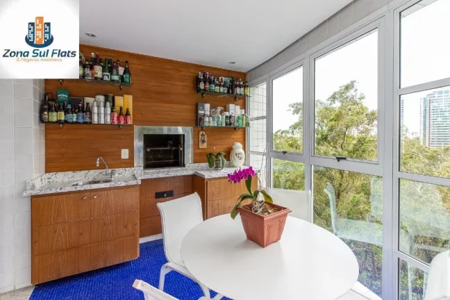 Imagem Apartamento à Venda No Panamby Com 3 Suítes, Varanda Gourmet e 4 Vagas