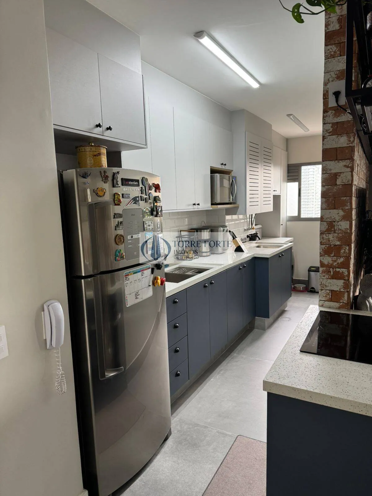 Imagem Excelente apartamento com 79 m², 2 dormitórios, mobiliado, a 450 m do metrô