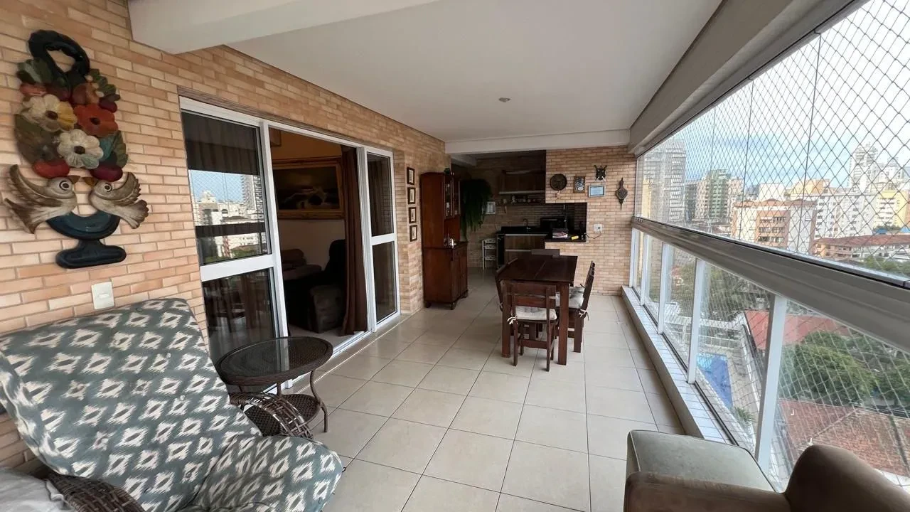 Imagem Apartamento com 3 Quartos à Venda, 136 m² em Gonzaga - Santos