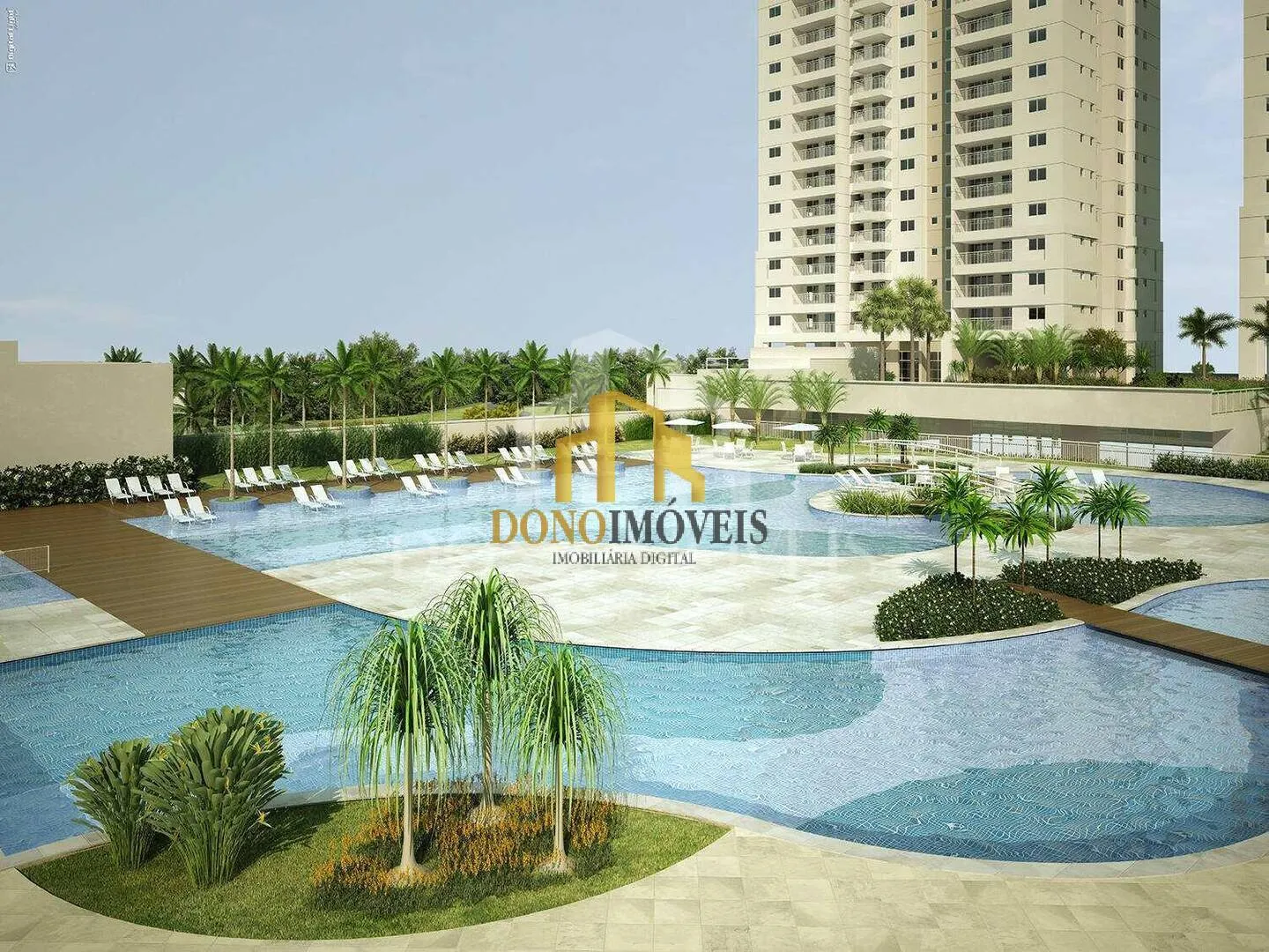 Imagem Apto 107m vista livre andar alto Cond Ânima Clube Vila Lusitânia SBC
