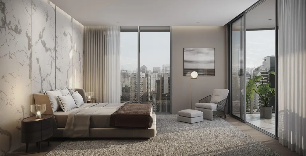 Imagem Edifício Casa Lafer, apartamento 4 quartos em Itaim Bibi São Paulo, apartment in São Paulo Brazil, apartamento 4 quartos em Itaim Bibi São Paulo