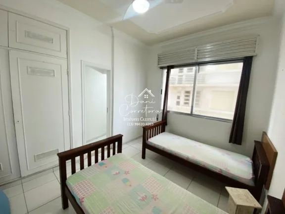 Imagem Apartamento à venda em Guarujá-SP, Pitangueiras: 3 quartos, 3 suítes, 2 salas, 4 banheiros, 1 vaga, 110m². Venha conferir!