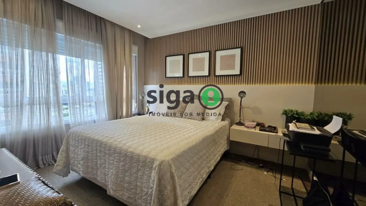 Imagem Apartamento Alto Padrão à Venda no Brooklin - 3 Suítes - 4 Vagas Fixas - Acabamento Premium