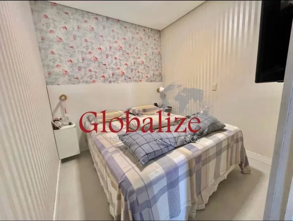 Imagem Apartamento à venda com 50m², 1 quarto, varanda, planejados, piscina, churrasqueira por R$ 380.000,00 na Vila Mathias em Santos