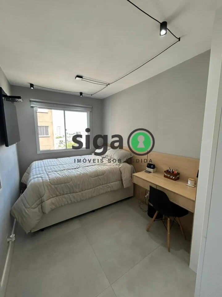 Imagem Apartamento 29m² Mobiliado na Chácara Santo Antônio - 1 Dorm, Vaga e Pronto para Morar