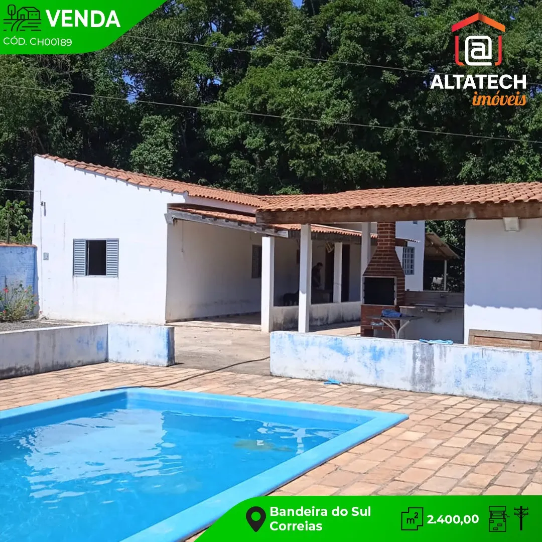 Chácara 2.400 m² à venda em Correias (rural), Bandeira do Sul