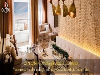 Imagem Apartamento à venda no Brás, São Paulo-SP: 2 quartos, 2 salas, 1 banheiro, 1 vaga e 52m² no Residencial Capital Brás!