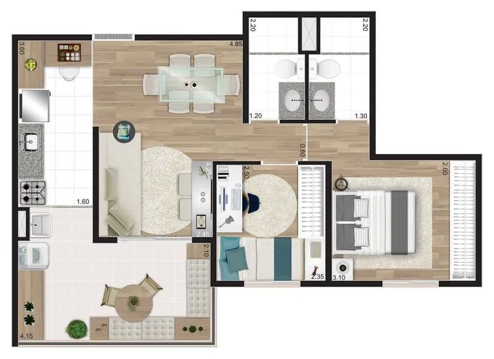 Imagem Apartamento com 3 Quartos à Venda, 67 m² em Vila Pompéia - São Paulo