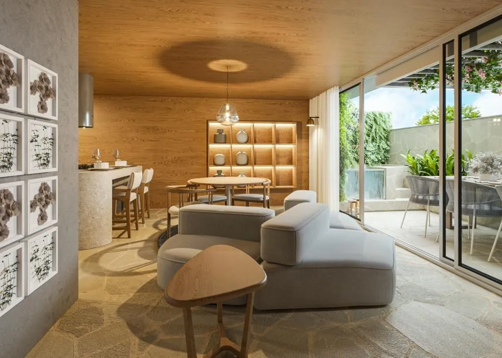 Imagem Apartamento Garden de 127 m² em Intermares, com 3 suítes, piscina privativa, vista definitiva para o mar e alto padrão.