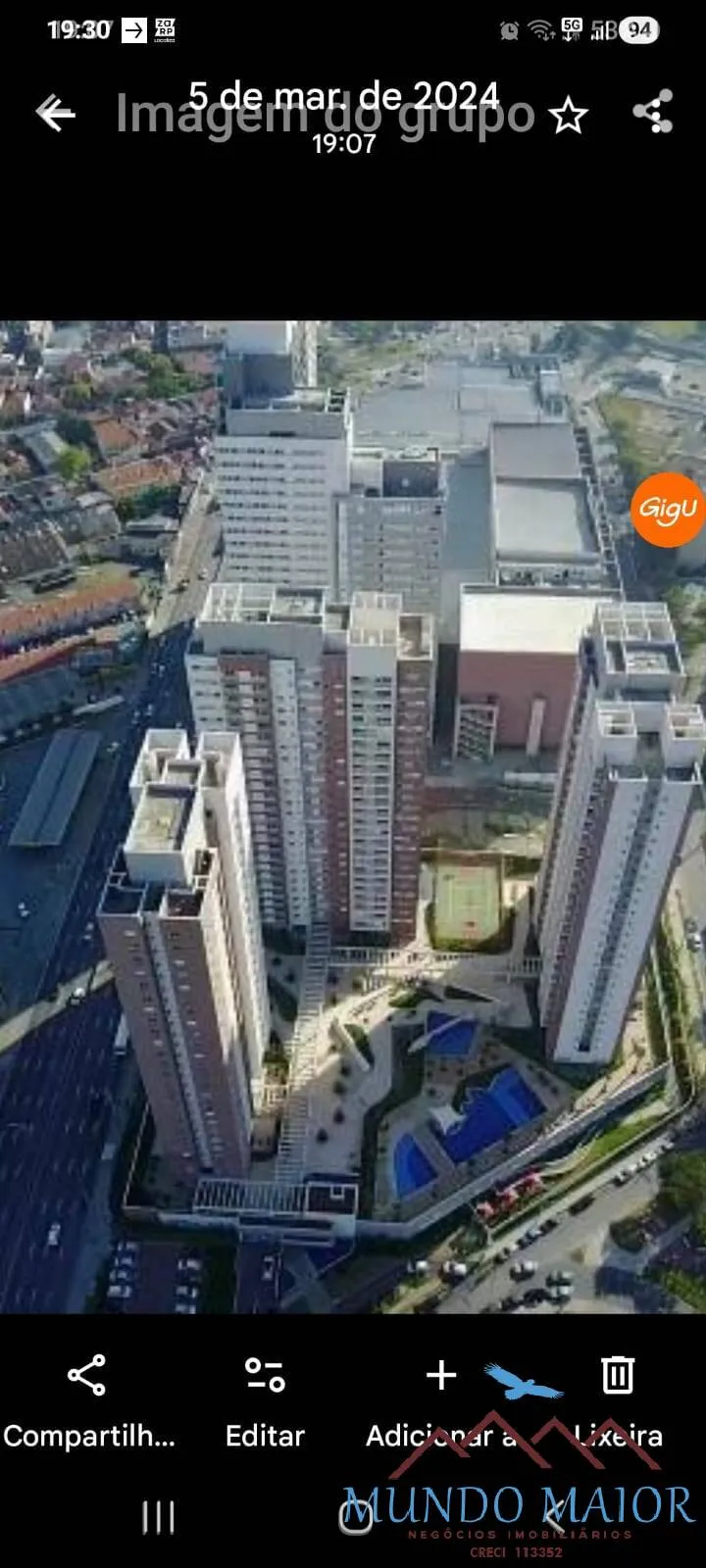 Imagem 88m² Pronto p/ Morar c/ Lazer Completo + 2 Vagas Cobertas Ao Lado do Atrim!