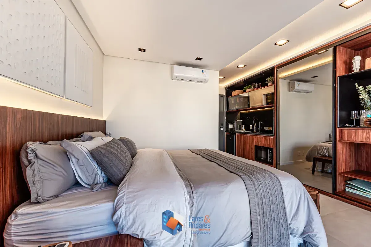 Imagem Apartamento para venda em Indianópolis com 1 quarto, 26m²