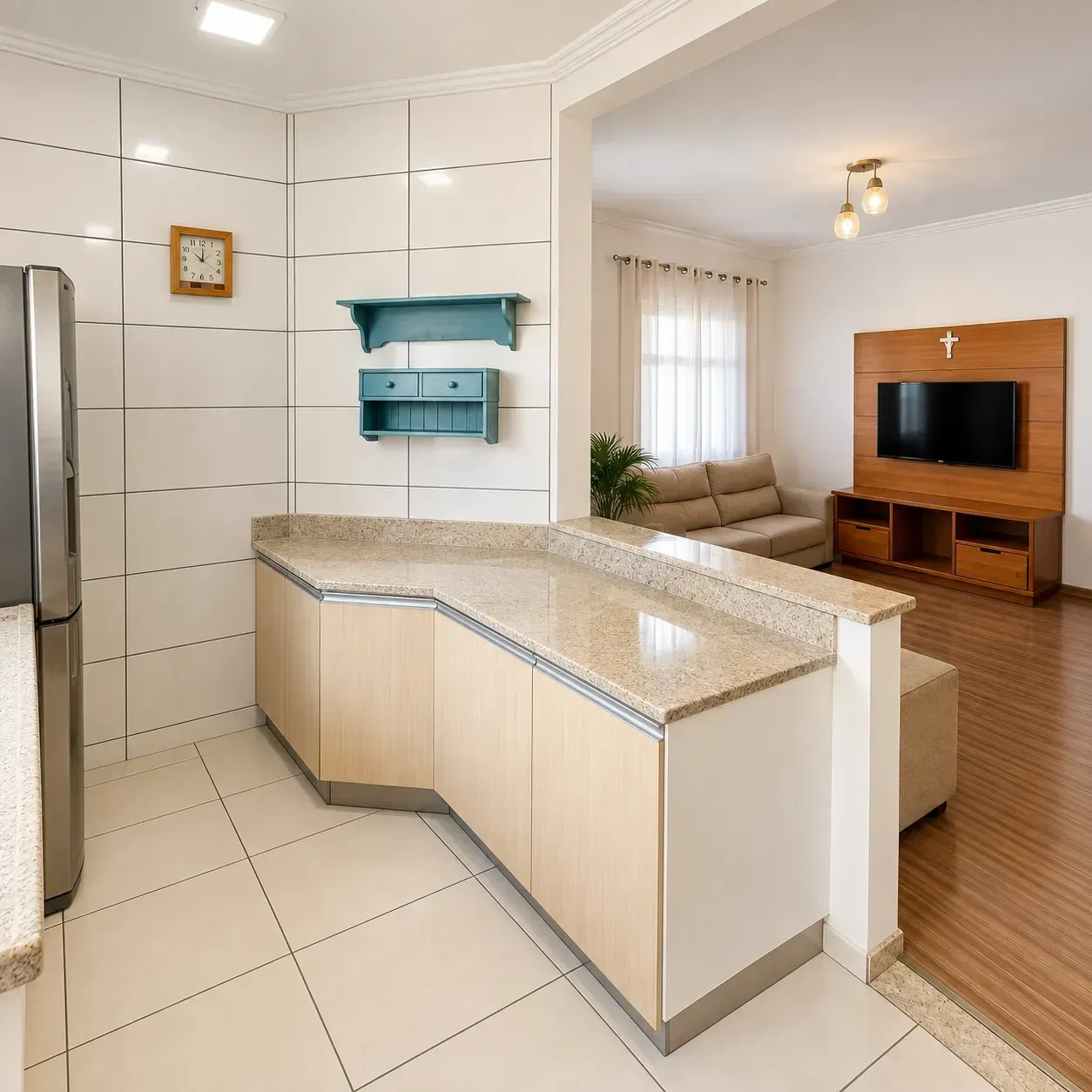 Imagem Casa à venda - Área útil 110 m2 com 3 dormitórios - 2 vagas - Parque Residencial Paraíso - Terra Br