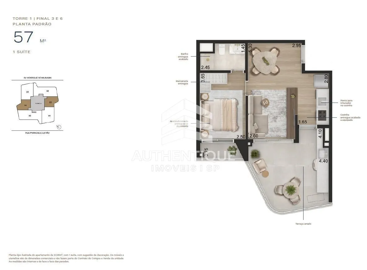 Imagem AERO By Pininfarina - Apartamento à venda no bairro Pinheiros - São Paulo/SP, Zona Oeste