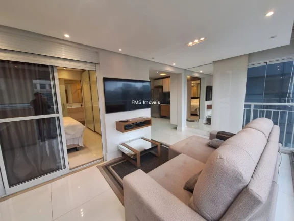 Imagem Apartamento para locação na Vila Nova Conceição com 1 suíte, 1 sala e 1 vaga