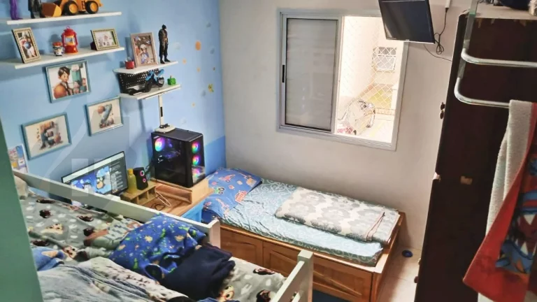 Imagem Apartamento de 2 dormitórios 1 banheiro, 1 vaga, com 50m² em Taboão, São Bernardo do Campo
