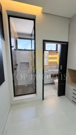 Imagem Linda Casa Moderna 3 Dormitórios 1 Suíte Condomínio Bosque dos Manacás Jacarei