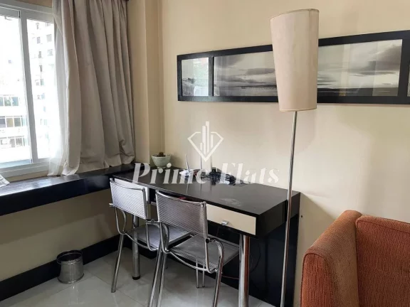 Imagem Flat disponível para venda no Transamérica Prime International Plaza, com 29m², 1 dormitório e 1 vaga
