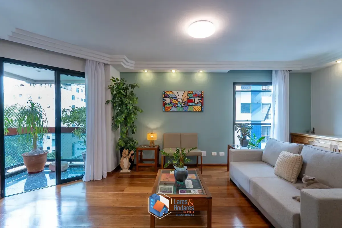 Imagem Apartamento para venda em Vila Olímpia com 4 quartos, sendo 1 suíte, 146m²