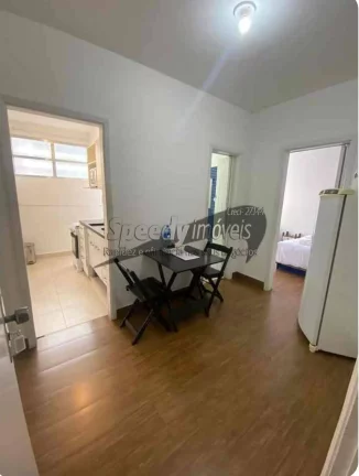 Imagem Apartamento em Santos na orla da praia, 1 dormitório