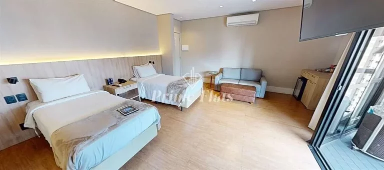 Imagem Flat disponível para venda no Hotel Address Faria Lima by Intercity, com 42m², 1 dormitório e 1 vaga