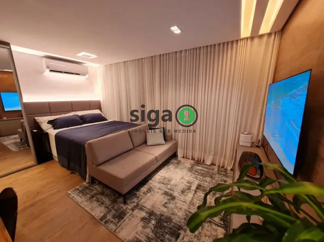 Imagem Studio de Alto Padrão no Habitarte I com Acabamentos Exclusivos.