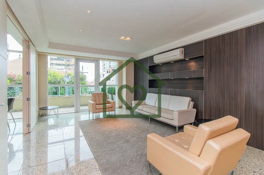 Imagem Apartamento com 123mÂ² de Ã¡rea privativa, 3 dormitÃ³rios, sendo 1 suÃ­te, e 2 vagas no bairro PetrÃ...