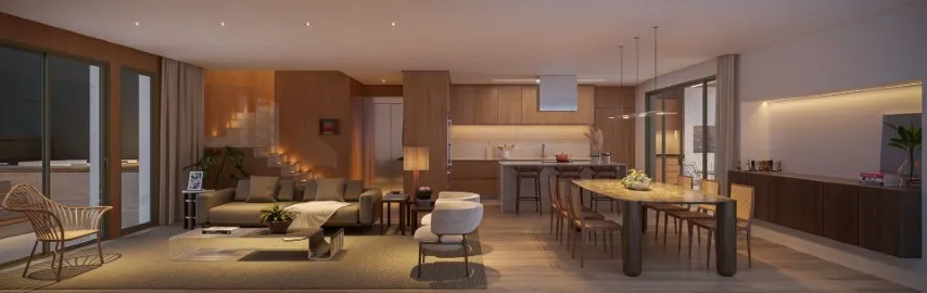 Imagem Cobertura de luxo no Batel: 3 quartos, 3 suítes, 4 banheiros, 3 vagas, 214,48 m² em Curitiba-PR