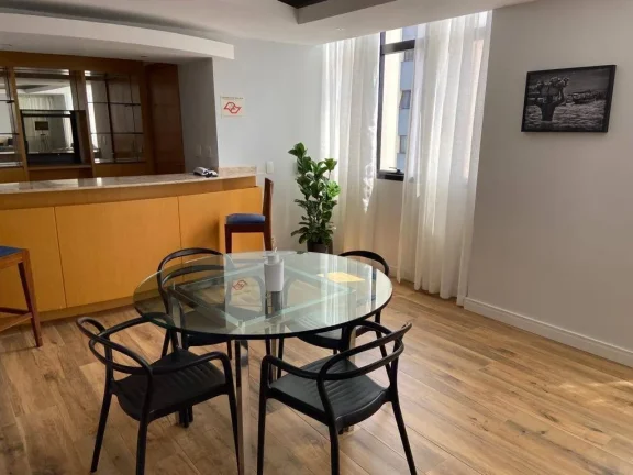 Imagem Flat disponível para locação no Transamerica Executive Jardins, com 42m², 2 dormitórios e 1 vaga