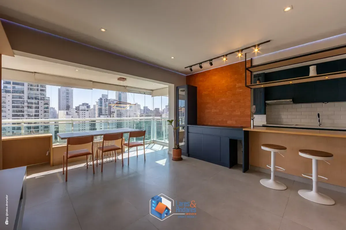 Imagem Apartamento para venda em Campo Belo com 1 quarto, sendo 1 suíte, 60m²