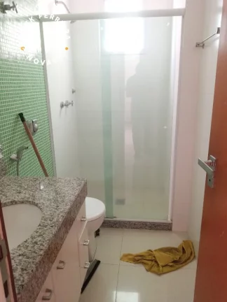 Imagem Alto padrão na praia do Morro em Guarapari/ES 3 Quartos dormitório sendo 1 Suíte. Apartamento com uma vista da praia do Morro.