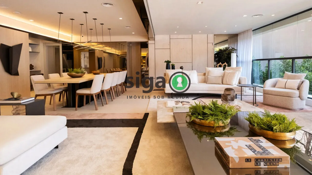 Imagem Apartamento para sua família de 262m² no Brooklin com 4 Suítes e 4 Vagas