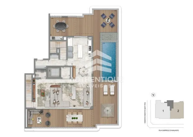 Imagem CASA GABRIELE CAMPO BELO - Apartamento à venda no bairro Campo Belo - São Paulo/SP, Zona Sul