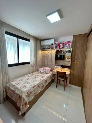 Imagem Ap 3 quartos, suíte, porteira fechada, finamente montado e decorado, Itapuã