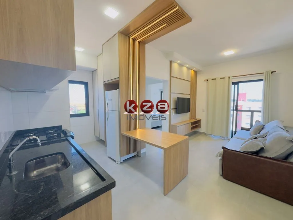Imagem Apartamento mobiliado para venda no Bela Vista, Valinhos-SP: 1 quarto, 1 sala, 1 banheiro, 1 vaga, 42m². Agende sua visita agora!