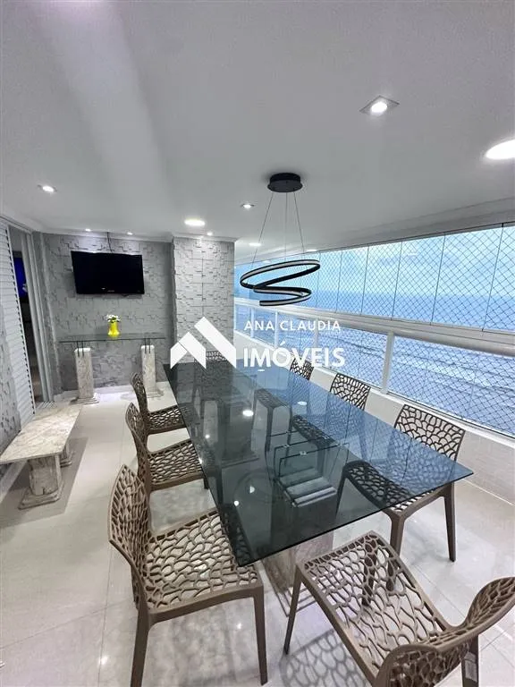 Imagem Apartamento com vista para o mar, no centro de Mongagua