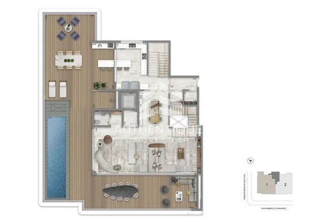 Imagem CASA GABRIELE CAMPO BELO - Apartamento à venda no bairro Campo Belo - São Paulo/SP, Zona Sul