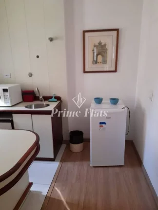 Imagem Flat disponível para venda no The Plazza Residence Flat no Jardim Paulista, com 37m², 1 dormitório e 1 vaga de garagem