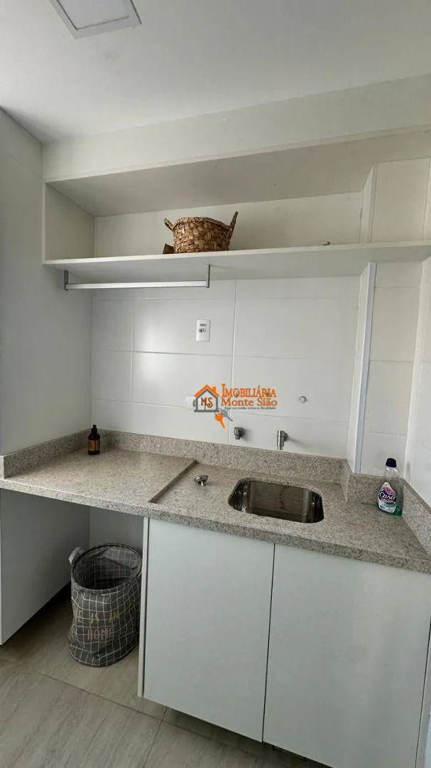 Imagem Apartamento Alto Padrão Village Residence | Mobiliado | Andar Alto | Varanda Gourmet | 3 Vagas | Guarulhos