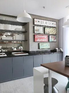 Imagem Apartamento à venda no Centro de São Bernardo do Campo-SP: 1 quarto, 1 suíte, 1 banheiro, 1 vaga de garagem - 42m². Condomínio Mondial Home.