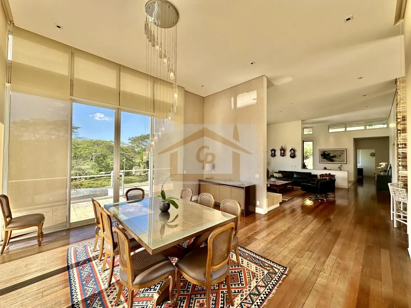 Imagem 4suítes Linda casa TÉRREA, vista 180°. Piscina, gourmet, 3 lareiras, 10 vagas cobertas