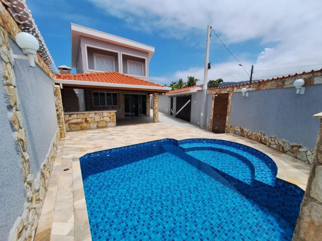 Imagem CASA COM 240,00 m² - FLÓRIDA - PRAIA GRANDE SP