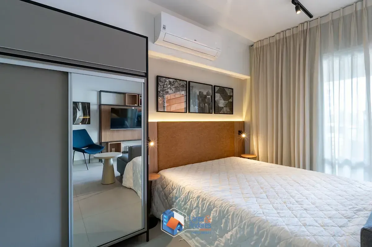 Imagem Studio para venda em Campo Belo com 1 quarto, 40m²