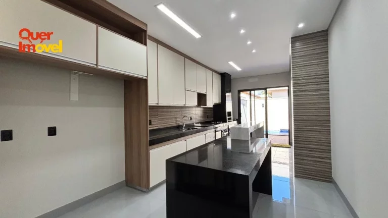 Imagem Casa de luxo em condomínio no Jardim Cybelli, Ribeirão Preto-SP: 3 quartos, 3 suites, 2 salas, 4 banheiros, 4 vagas - 152m².