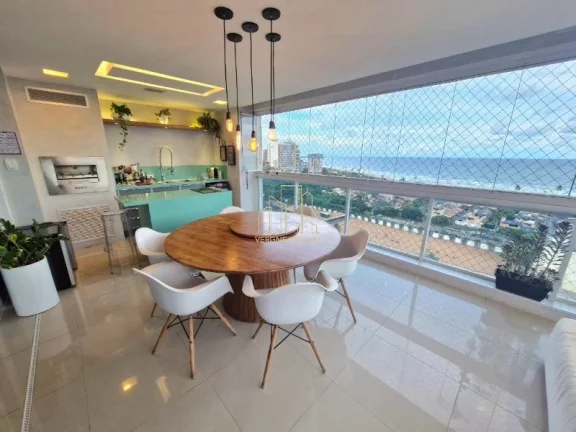 Foto do imóvel Apartamento de alto padrão com três suítes varanda gourmet vista mar a venda