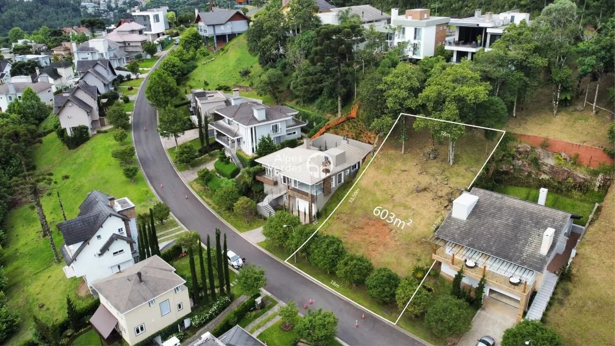 Foto do imóvel Vende-se lote no Allphaville prox. a Rua Coberta de Gramado