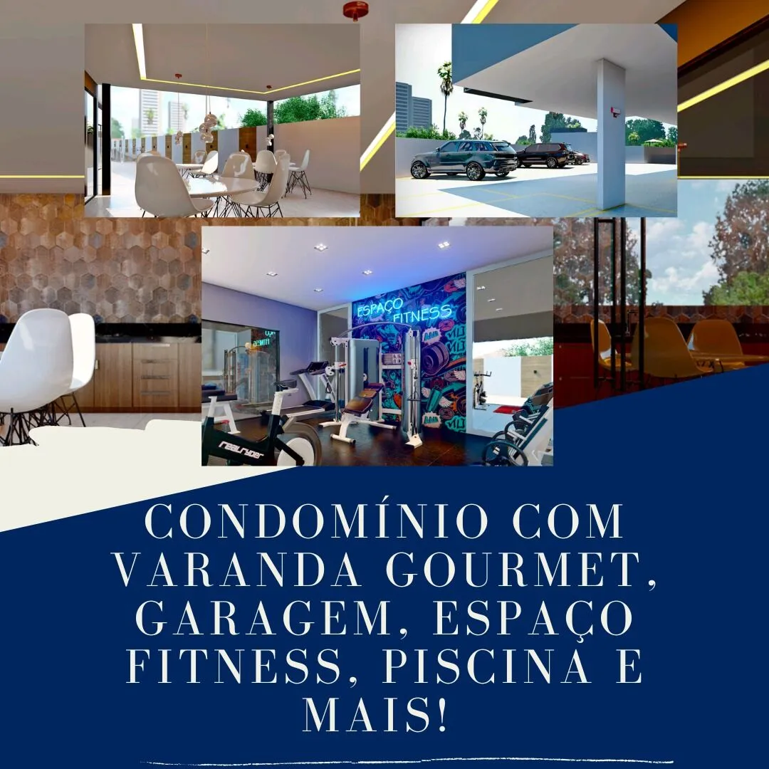 Imagem Condomínio Florescer - Lançamento Centro São Gonçalo 2 e 3 Qts, Suíte, Varanda Gourmet a Partir de 264.000,00