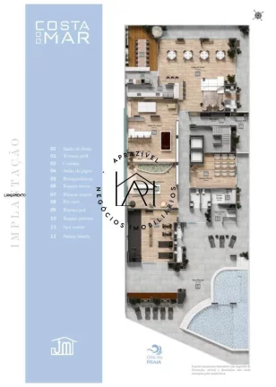 Imagem Apartamento na Planta para Venda em Praia Grande, Caiçara, 3 dormitórios, 2 suítes, 3 banheiros, 3 vagas