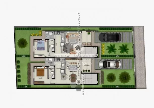 Imagem Viver bem Eus?(C)bio - Casas duplex com 03 suítes no Eus?(C)bio