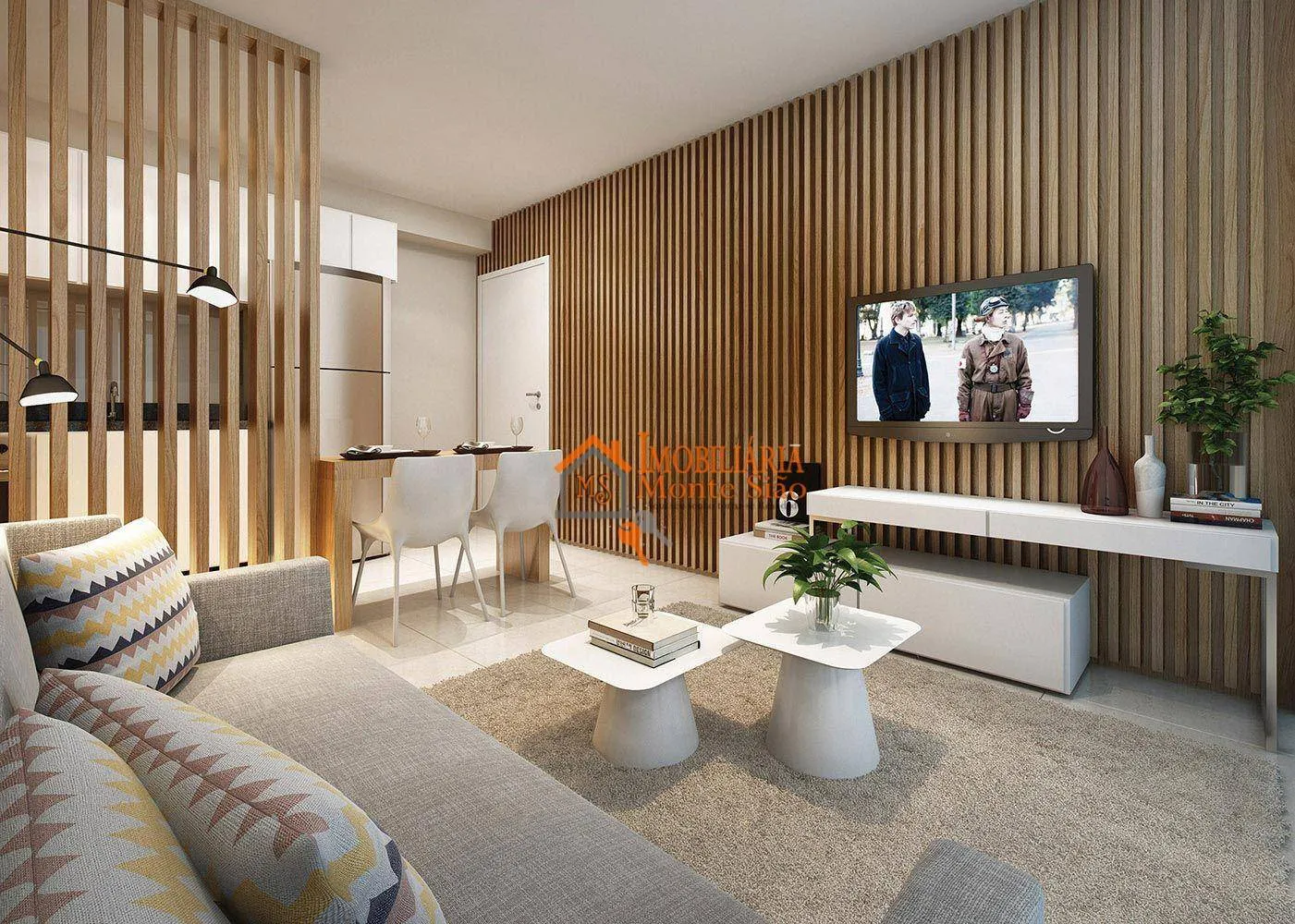 Imagem Apartamento com 2 dormitórios à venda, 56 m² por R$ 528.424,00 - Jardim Flor da Montanha - Guarulhos/SP